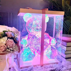 Luminous Teddy Bear Doll 30cm - Festive Fancies