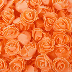 PE Foam Rose Heads Artificial Flowers - Set of 50/100/200 - Festive Fancies