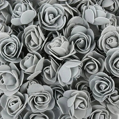 PE Foam Rose Heads Artificial Flowers - Set of 50/100/200 - Festive Fancies